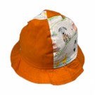Sommerhatt Orange/dyremotiv thumbnail