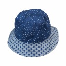 Sommerhatt Prikket blå thumbnail