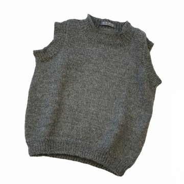 Vest Mørk Grå