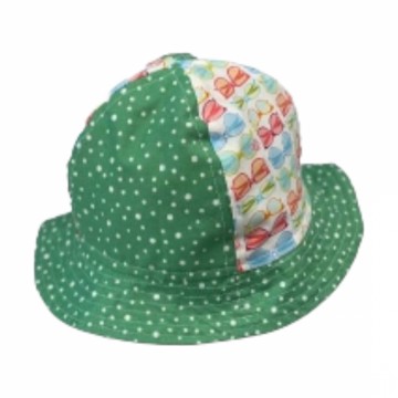 Sommerhatt Grønn m/solbriller